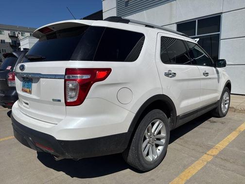 White Platinum Tri-Coat Metallic 2013 Ford Explorer XLT