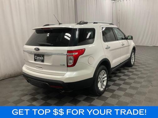 White Platinum Tri-Coat Metallic 2013 Ford Explorer XLT