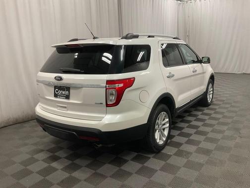 White Platinum Tri-Coat Metallic 2013 Ford Explorer XLT