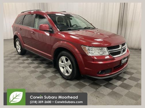 Deep Cherry Red Crystal Pearlcoat 2011 Dodge Journey Mainstreet