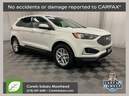 Star White 2024 Ford Edge SEL