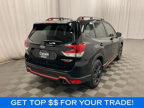 Crystal Black Silica 2023 Subaru Forester Sport