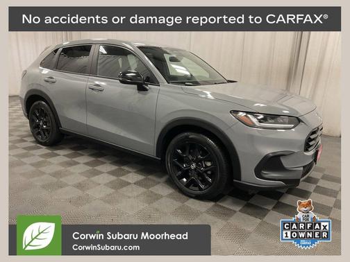 Urban Gray Pearl 2024 Honda HR-V Sport