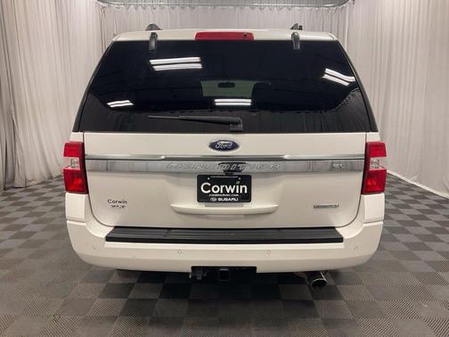 White Platinum Tri-Coat Metallic 2017 Ford Expedition EL XLT