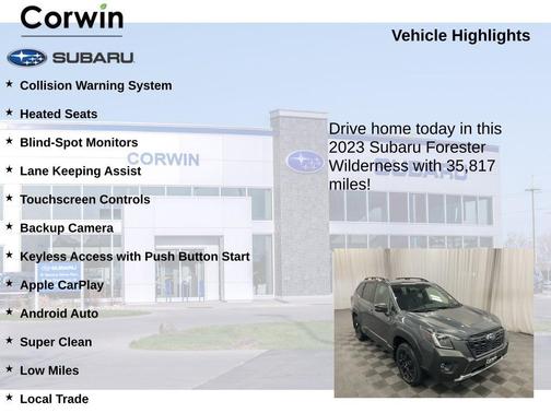 2023 Subaru Forester Wilderness