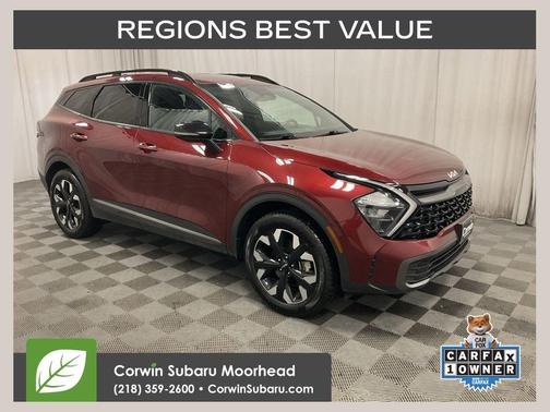 Red 2023 Kia Sportage X-Line