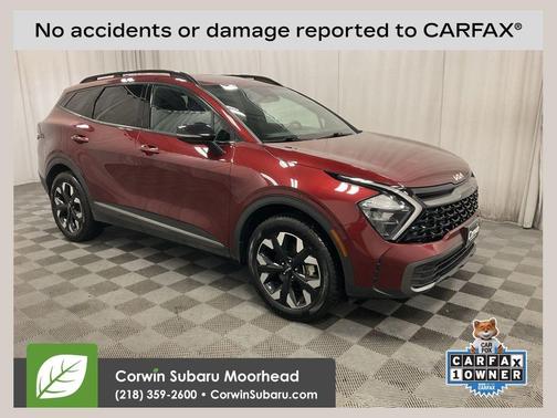 Red 2023 Kia Sportage X-Line