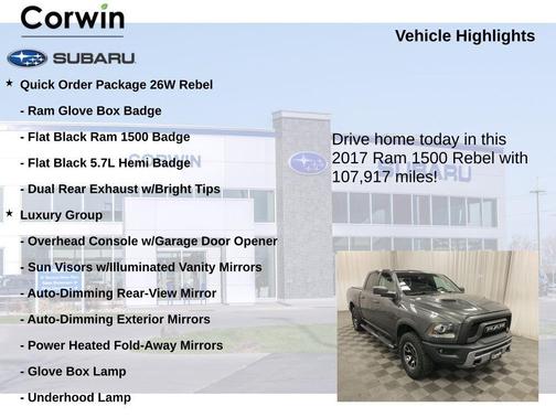 2017 RAM 1500 Rebel