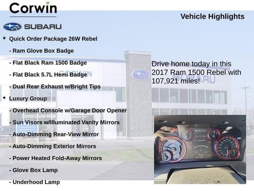 2017 RAM 1500 Rebel