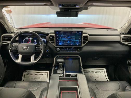 Red 2022 Toyota Tundra Limited