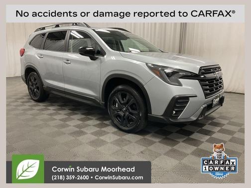 Ice Silver Metallic 2025 Subaru Ascent Onyx Edition