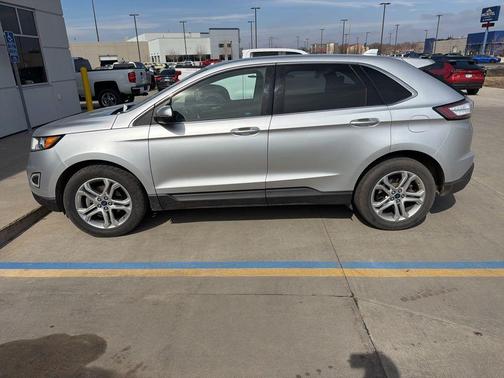 Ingot Silver 2018 Ford Edge Titanium