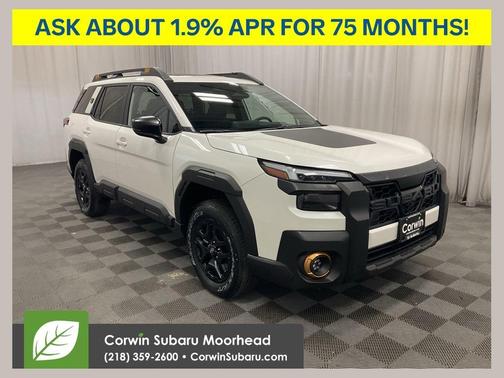 Crystal White Pearl 2026 Subaru Outback Wilderness