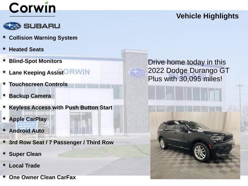 2022 Dodge Durango GT
