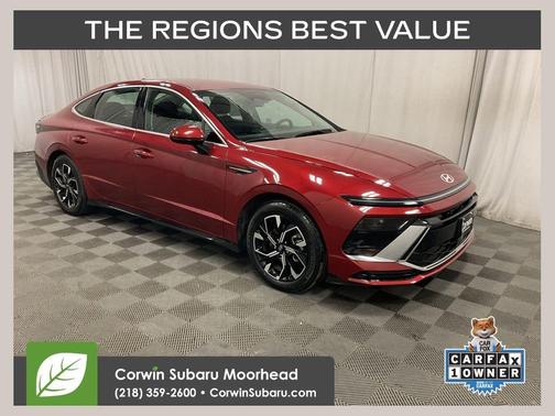 Red 2024 Hyundai SONATA SEL