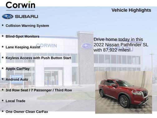 2022 Nissan Pathfinder SL