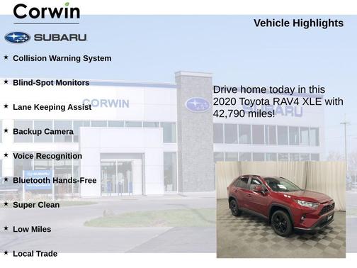 2020 Toyota RAV4 XLE