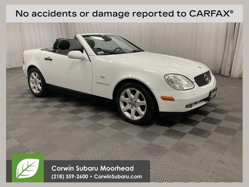 Glacier White 2000 Mercedes-Benz SLK-Class SLK230 Kompressor