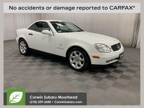 Glacier White 2000 Mercedes-Benz SLK-Class SLK230 Kompressor