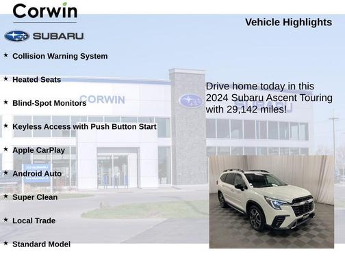 2024 Subaru Ascent Touring