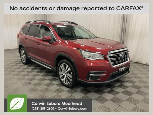 Crimson Red Pearl 2021 Subaru Ascent Limited 7-Passenger