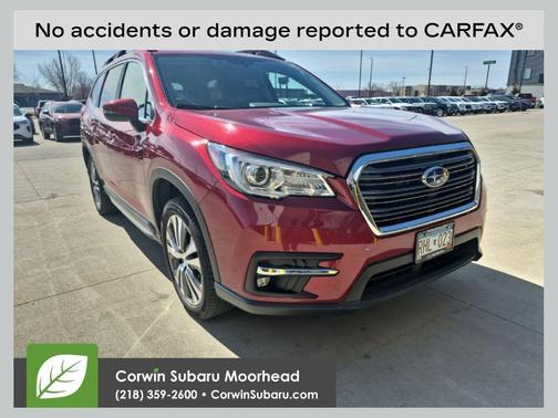 Crimson Red Pearl 2021 Subaru Ascent Limited 7-Passenger