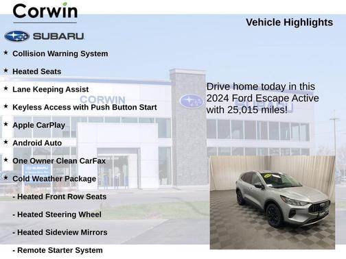 2024 Ford Escape Active