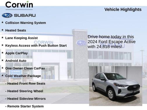2024 Ford Escape Active