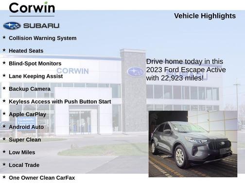 2023 Ford Escape Active