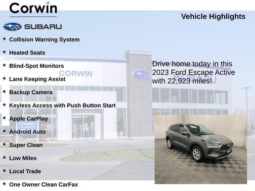 2023 Ford Escape Active