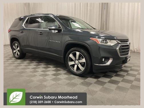 Graphite Metallic 2019 Chevrolet Traverse LT Leather