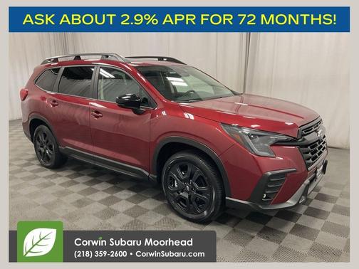 Crimson Red Pearl 2026 Subaru Ascent Onyx Edition Touring