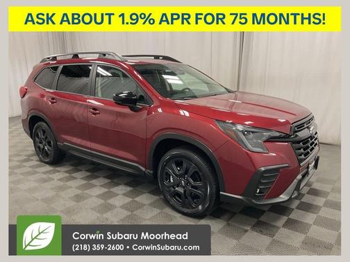 Crimson Red Pearl 2026 Subaru Ascent Onyx Edition Touring