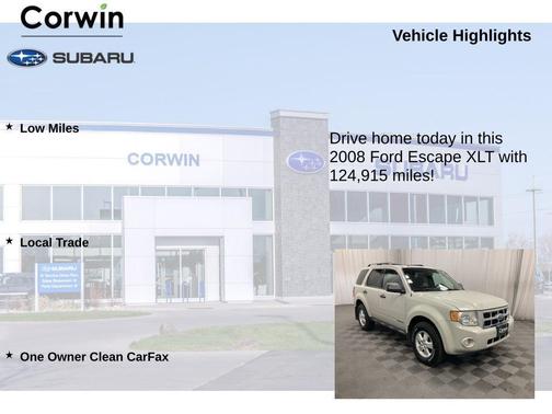 2008 Ford Escape XLT