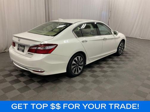 White Orchid Pearl 2017 Honda Accord Hybrid Base