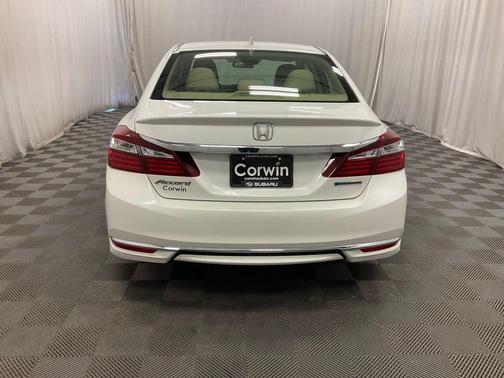 White Orchid Pearl 2017 Honda Accord Hybrid Base