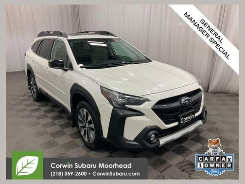 Crystal White Pearl 2024 Subaru Outback Limited