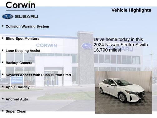 2024 Nissan Sentra S