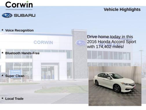 2016 Honda Accord Sport