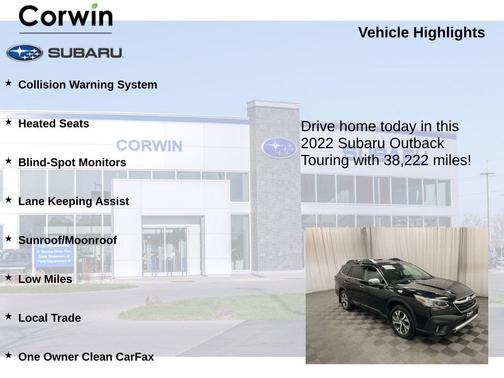 2022 Subaru Outback Touring
