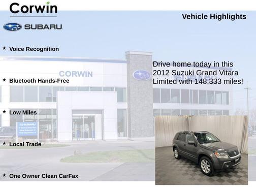 2012 Suzuki Grand Vitara Limited