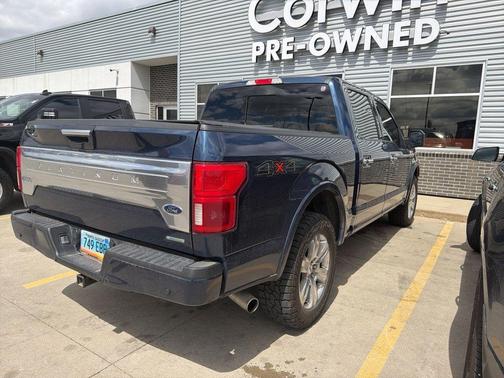 Blue Jeans Metallic 2018 Ford F-150 Platinum