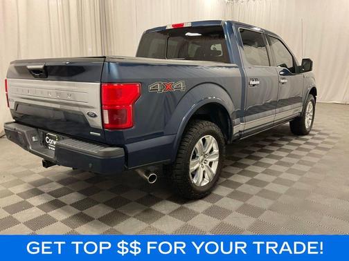 Blue Jeans Metallic 2018 Ford F-150 Platinum