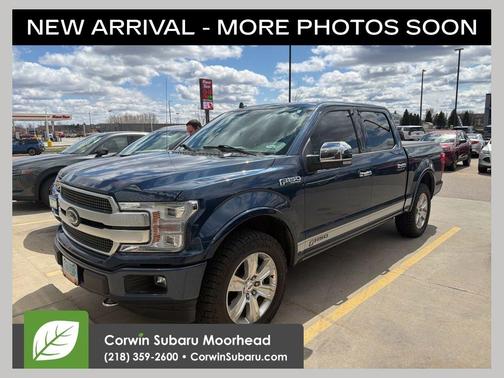 Blue Jeans Metallic 2018 Ford F-150 Platinum