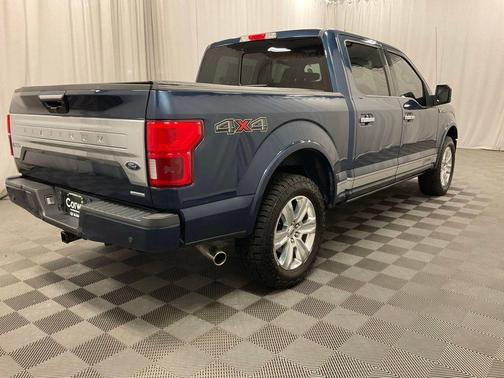 Blue Jeans Metallic 2018 Ford F-150 Platinum