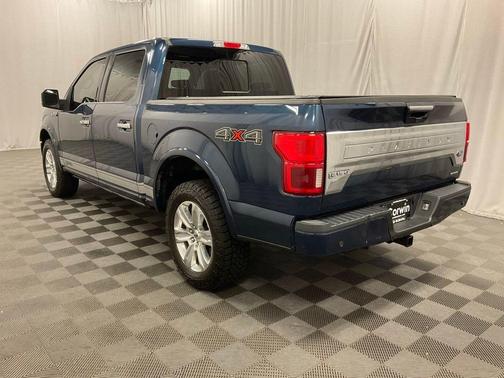 Blue Jeans Metallic 2018 Ford F-150 Platinum