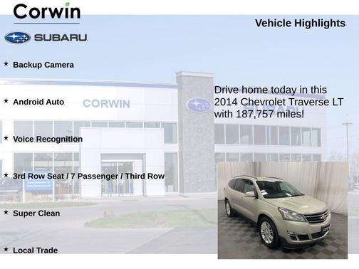 2014 Chevrolet Traverse 1LT