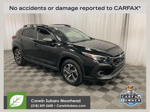 Crystal Black Silica 2025 Subaru Crosstrek Premium