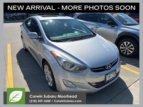 Radiant Silver 2012 Hyundai ELANTRA Limited