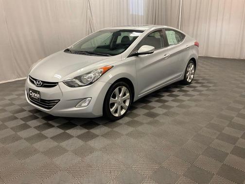 Radiant Silver 2012 Hyundai ELANTRA Limited